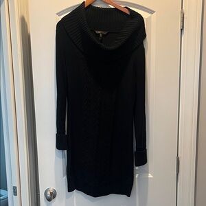 BCBGMaxAzria Elegant Black Turtleneck Sweater